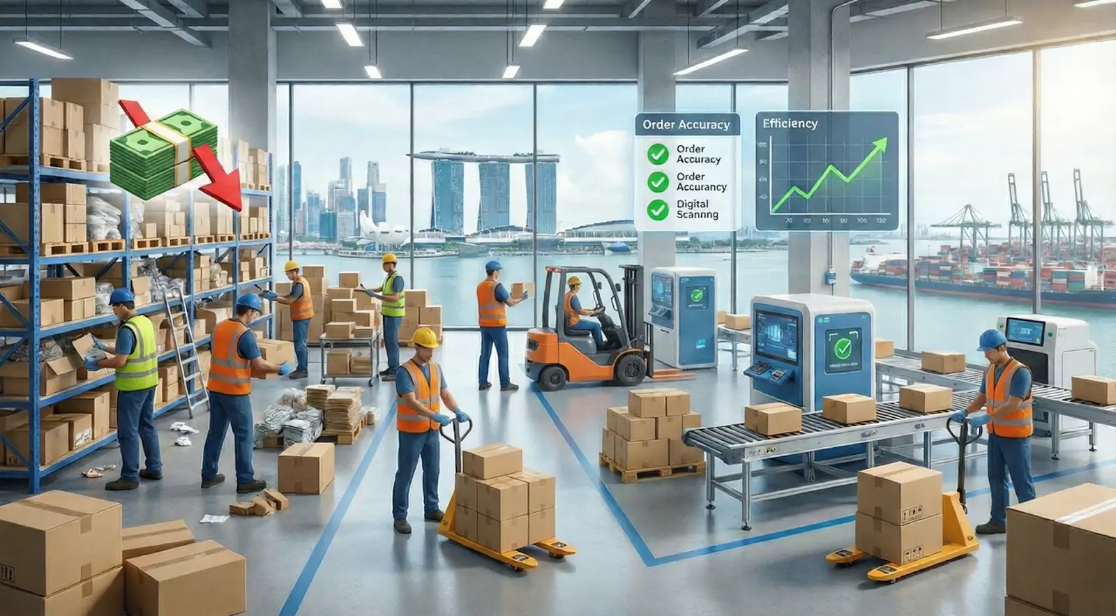How A Fulfillment Warehouse in Singapore Reduces Costs And Improves Order Accuracy